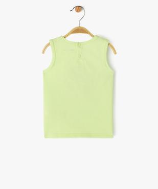 Débardeur avec motif animal marin bébé garçon vue3 - GEMO 4G BEBE - GEMO