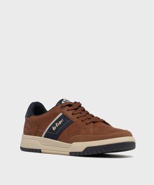 Baskets basses multimatières à semelle épaisse homme - Lee Cooper vue2 - LEE COOPER - GEMO