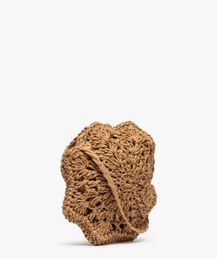 Sac en paille fille à bandoulière en forme de fleur vue2 - GEMO (ENFANT) - GEMO