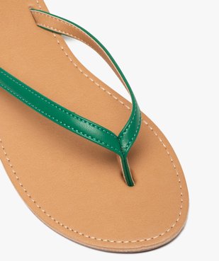 Tongs femme à petit talon plat et lanières fines - Valentina Baldano vue6 - VALENTINA BALDA - GEMO