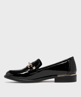 Mocassins vernis avec bijou métallique femme - Valentina Baldano vue3 - VALENTINA BALDA - GEMO