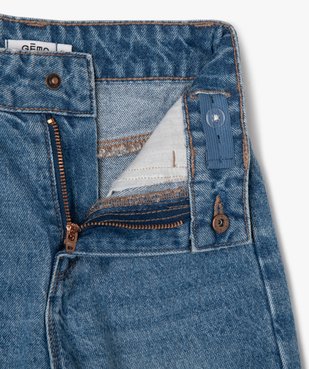 Jean Wide leg avec taille ajustable fille vue2 - GEMO 4G FILLE - GEMO