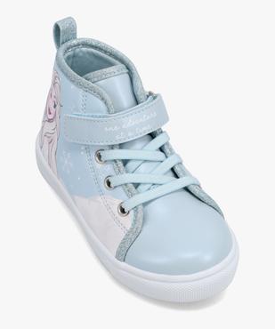 Baskets fille mid-cut à lacets et scratch – Reine des Neiges vue5 - REINE DES NEIGE - GEMO