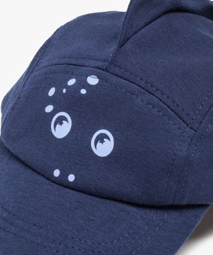 Casquette bébé garçon en molleton imprimé vue3 - GEMO(BEBE DEBT) - GEMO