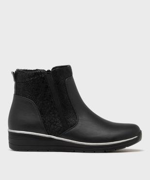 Boots confort avec doublure chaude femme - Hobiz vue1 - HOBIZ - GEMO