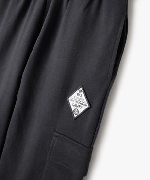 Pantalon de jogging avec inscription brodée garçon - Camps United vue2 - CAMPS - GEMO