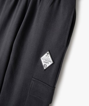 Pantalon de jogging avec inscription brodée garçon - Camps United vue2 - CAMPS - GEMO