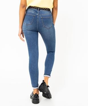 Jean Skinny taille haute stretch femme vue3 - GEMO(FEMME PAP) - GEMO