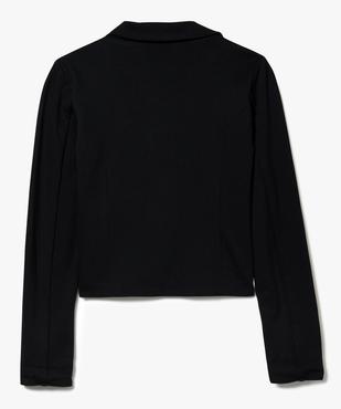 Veste courte cintrée extensible vue2 - GEMO (JUNIOR) - GEMO