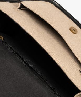 Sac besace à bandoulière en toile femme vue3 - GEMO (ACCESS) - GEMO