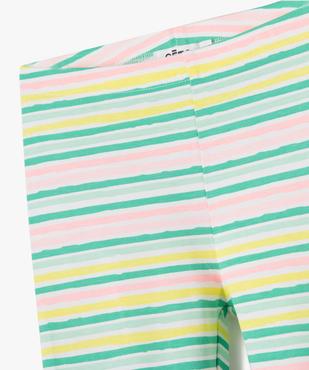 Legging long imprimé fille vue2 - GEMO (ENFANT) - GEMO