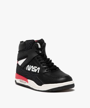 Baskets homme mid-cut à lacets avec semelle à bulle d'air - NASA vue3 - NASA - GEMO