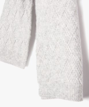 Echarpe en maille fantaisie femme vue2 - GEMO (ACCESS) - GEMO