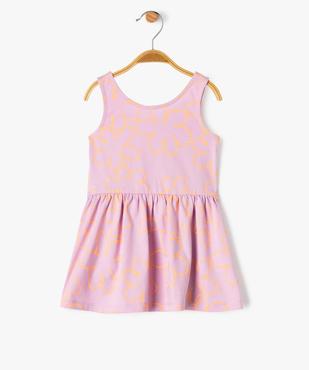 Robe imprimée à bretelles bébé fille vue1 - PREMIER PRIX BY GEMO - GEMO