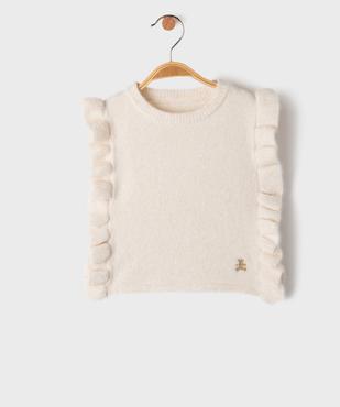 Pull sans manches col rond bébé fille - LuluCastagnette vue1 - LULU CASTAGNETTE G4G D - GEMO