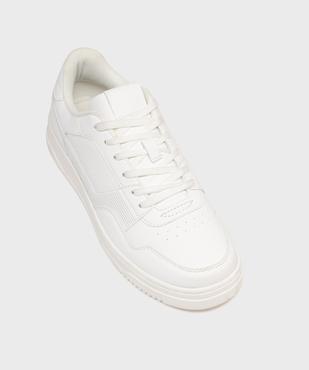Baskets basses unies à lacets homme - Camps United vue5 - CAMPS GEMO FOR GOOD - GEMO