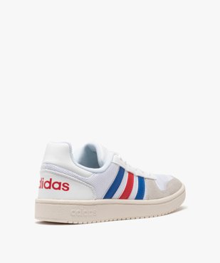 Tennis femme tricolores à lacets – Adidas Hoops 2.0 vue4 - ADIDAS - GEMO