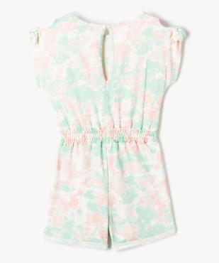 Combishort fille effet tie and dye - Camps United vue6 - CAMPS UNITED - GEMO