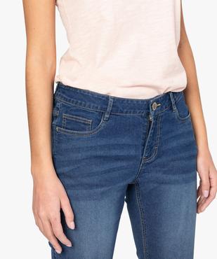 Bermuda femme en jean 5 poches vue2 - GEMO (JEAN) - GEMO