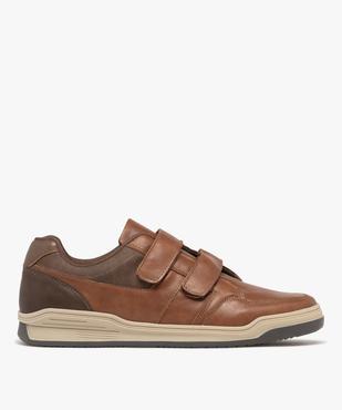 Baskets de ville confort fermeture scratch homme vue2 - G'FLEX - GEMO