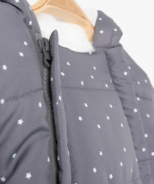 Combinaison pilote bébé avec pieds et moufles vue2 - GEMO 4G BEBE - GEMO