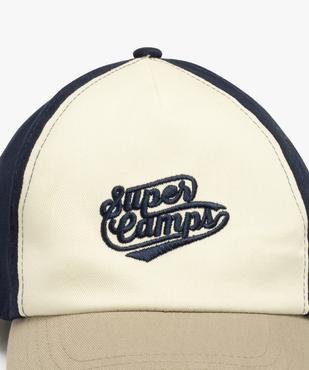 Casquette tricolore avec inscription brodée garçon - Camps United vue2 - CAMPS - GEMO