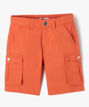 Bermuda cargo Regular en toile garçon vue1 - GEMO 4G GARCON - GEMO
