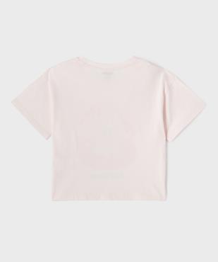 Tee-shirt manches courtes avec motif donut fille - Capyfun vue3 - CAPYFUN - GEMO