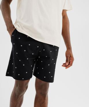 Short de pyjama à motifs étoiles mixte vue5 - GEMO 4G FEMME - GEMO