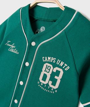 Ensemble 2 pièces short + tee-shirt bébé garçon - Camps United vue2 - CAMPS GEMO FOR GOOD - GEMO