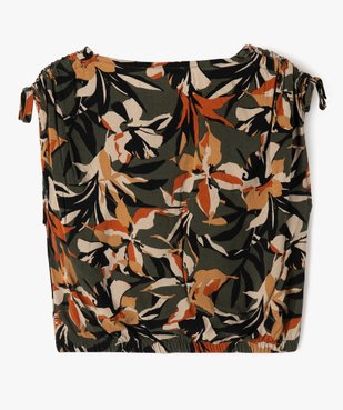 Chemise sans manches à motifs exotiques fille vue3 - GEMO (ENFANT) - GEMO