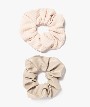 Chouchou femme multimatière (lot de 2) vue1 - GEMO (ACCESS) - GEMO