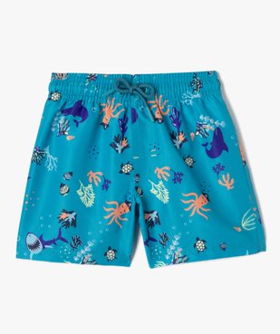 Short de bain à motifs marins garçon vue1 - GEMO 4G GARCON - GEMO