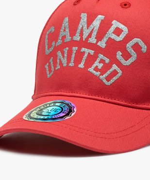 Casquette fille à inscription pailletée - Camps United vue3 - CAMPS  UNITED - GEMO