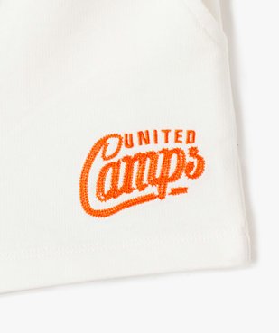 Short fille en maille bicolore - Camps United vue3 - CAMPS UNITED - GEMO