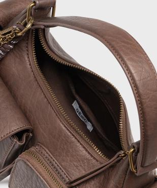 Sac porté épaule multipoches femme vue6 - GEMO (ACCESS) - GEMO