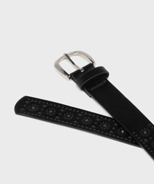 Ceinture femme avec perforations fantaisie vue5 - GEMO (ACCESS) - GEMO