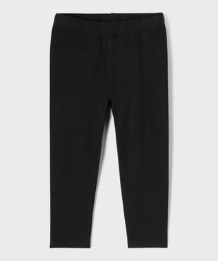 Legging court corsaire en jersey extensible fille vue1 - GEMO 4G FILLE - GEMO