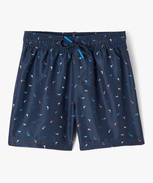 Short de bain à micro motifs dauphins garçon vue1 - GEMO 4G GARCON - GEMO