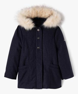 Manteau pailleté à capuche fille - LuluCastagnette vue2 - LULU CASTAGNETTE GEMO FOR GOOD - GEMO