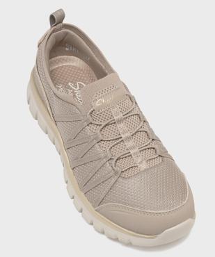 Baskets en mesh faciles à enfiler femme - Skechers vue5 - SKECHERS - GEMO