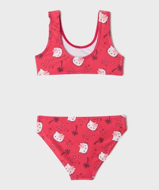 Maillot de bain 2 pièces imprimé bébé fille - Hello Kitty vue3 - HELLO KITTY - GEMO