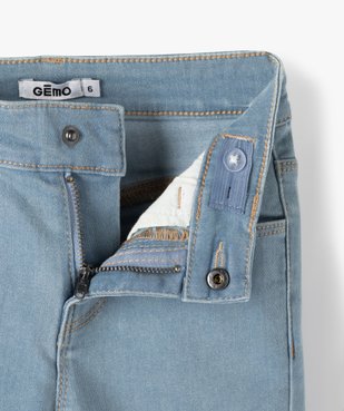 Jean fille coupe Skinny extensible vue3 - GEMO 4G FILLE - GEMO