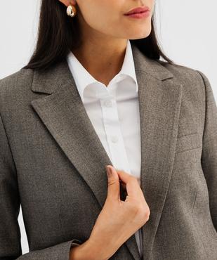 Veste de blazer coupe cintrée femme vue2 - GEMO(FEMME PAP) - GEMO