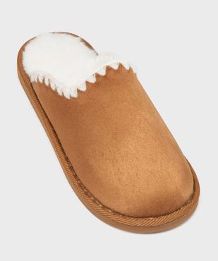 Chaussons mules fourrées femme vue5 - GEMO(HOMWR FEM) - GEMO