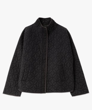 Veste matelassée en coton coupe oversize femme vue4 - GEMO(FEMME PAP) - GEMO