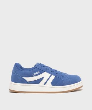 Baskets basses style skateshoes en suédine à lacets élastiques garçon - Camps United vue1 - CAMPS - GEMO