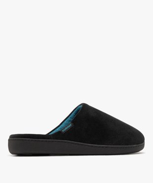 Chaussons mules en velours homme - Isotoner vue1 - ISOTONER - GEMO
