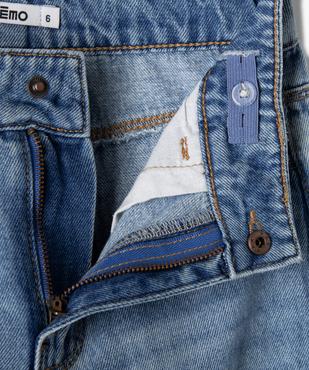 Jean cargo wide leg à taille ajustable fille vue3 - GEMO (ENFANT) - GEMO