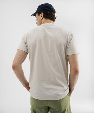 Tee-shirt manches courtes avec motif grands espaces homme - Roadsign vue3 - ROADSIGN GEMO FOR GOOD D - GEMO